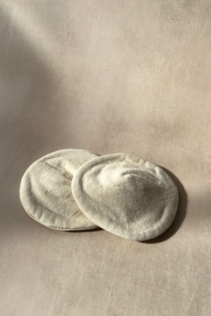 Organic Unbleached Cotton & Hemp Breast Pads